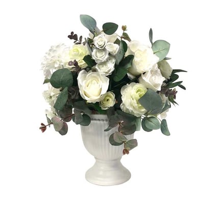 Floral-Centerpiece-with-White-Base